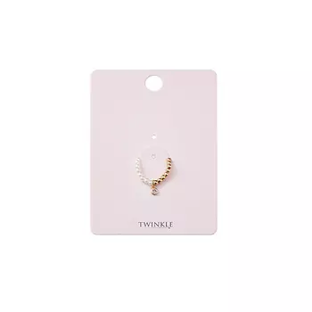 TWINKLE Кольцо Golden Pearl