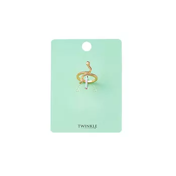 TWINKLE Кольцо Golden Snake