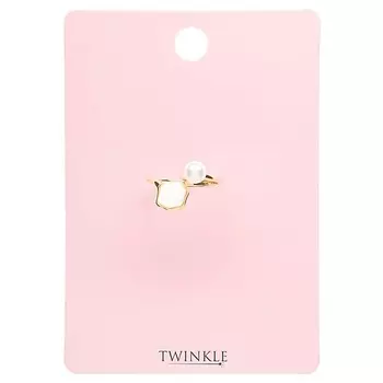 TWINKLE Кольцо PEARL AND SHELL