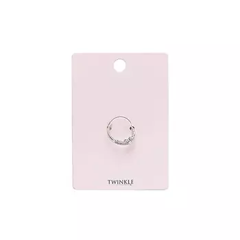 TWINKLE Кольцо с фианитами Crown 3