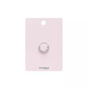 TWINKLE Кольцо с фианитами Crown 4