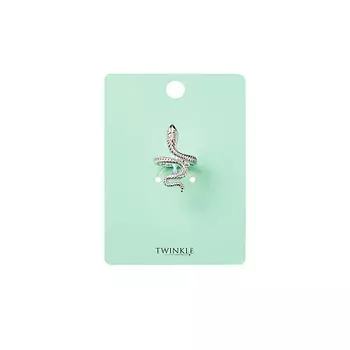 TWINKLE Кольцо Silver Snake