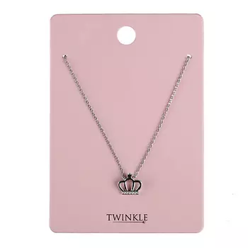 TWINKLE Колье с подвеской Crown