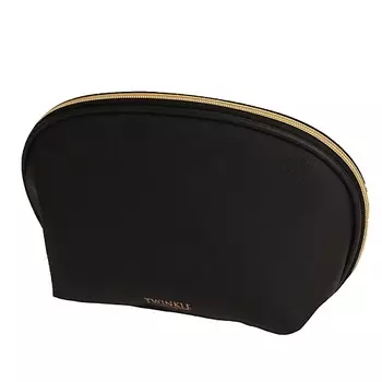 TWINKLE Косметичка Saffiano Black Medium