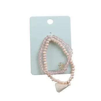 TWINKLE Набор браслетов Pink
