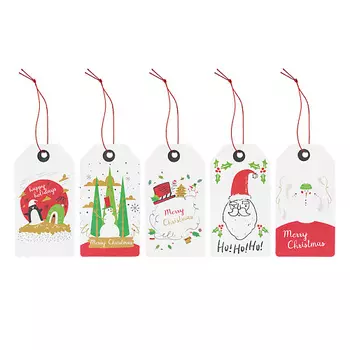 TWINKLE Набор ярлыков для упаковки "Ho Ho Ho"