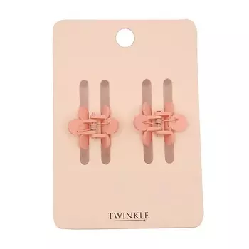 TWINKLE Набор заколок для волос Pink