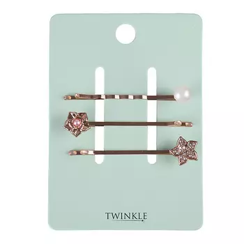 TWINKLE Набор заколок Rose