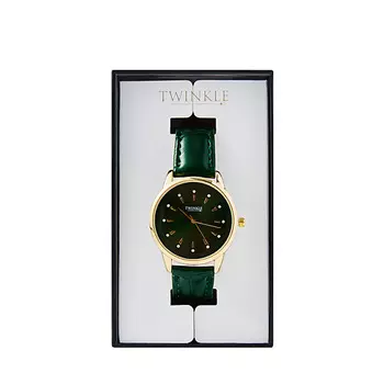 TWINKLE Наручные часы японским механизмом Chic Green