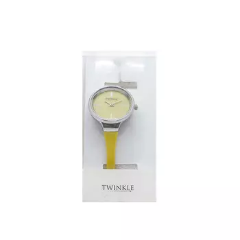 TWINKLE Наручные часы с японским механизмом, модель: "Modern Yellow"