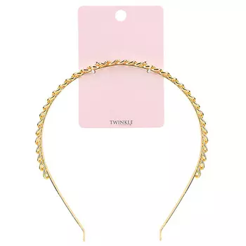 TWINKLE Ободок для волос GOLDEN CHAIN