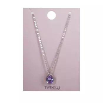 TWINKLE Подвеска с цепочкой Light Purple