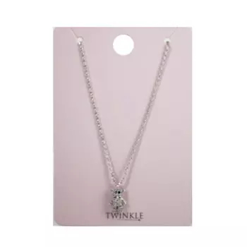 TWINKLE Подвеска с цепочкой Teddy