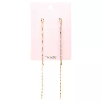 TWINKLE Серьги CRYSTAL RAIN