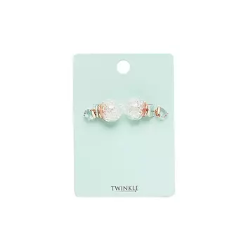 TWINKLE Серьги FashionRound+Crystal