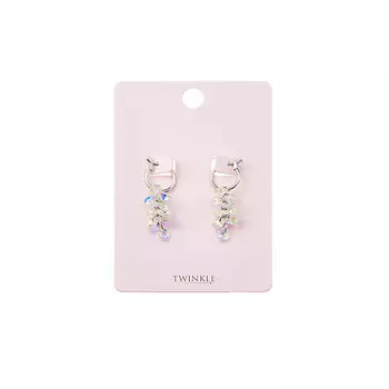 TWINKLE Серьги Glass Blobs