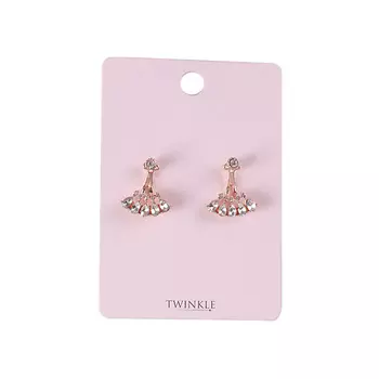 TWINKLE Серьги Golden Modern