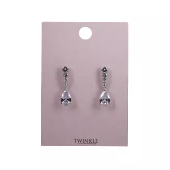 TWINKLE Серьги Long Teardrops