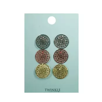 TWINKLE Серьги набор из 3 пар Lace