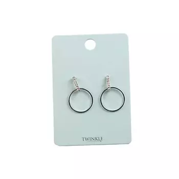 TWINKLE Серьги Shiny Circle