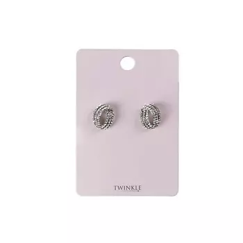 TWINKLE Серьги Shiny Knot