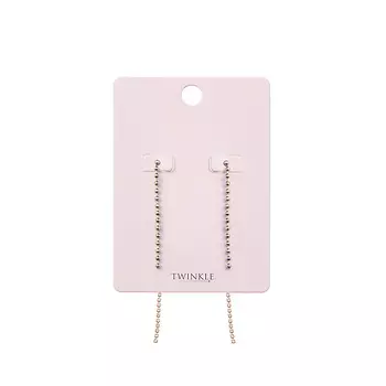 TWINKLE Серьги Shiny Stripes