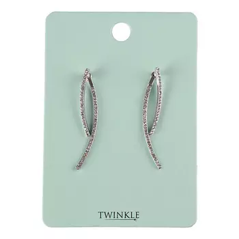 TWINKLE Серьги Silver 2