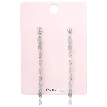 TWINKLE Серьги SILVER COINS