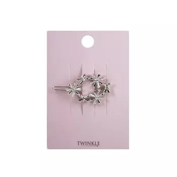TWINKLE Заколка для волос CZ Flower