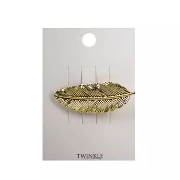 TWINKLE Заколка для волос Golden Leaf