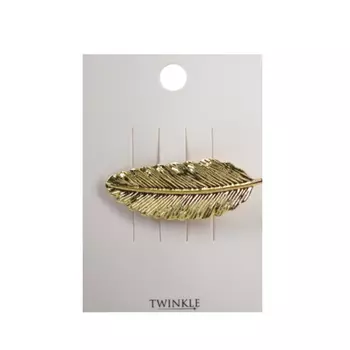 TWINKLE Заколка для волос Golden Leaf