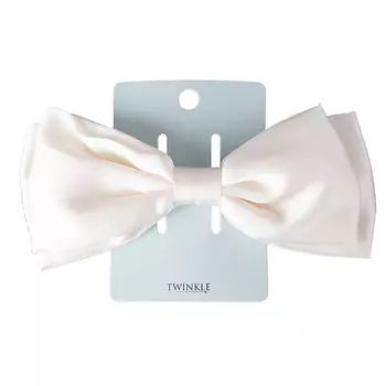 TWINKLE Заколка для волос TWINKLE BACK TO SCHOOL, big cream bow
