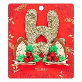 TWINKLE Заколки для волос CHRISTMAS DEER