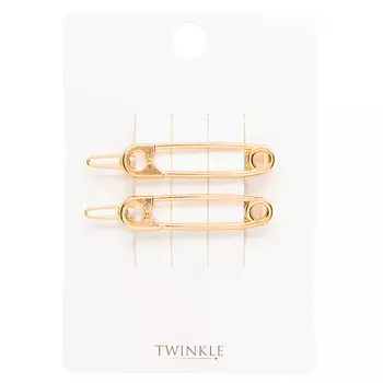 TWINKLE Заколки для волос GOLDEN PINS