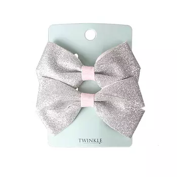 TWINKLE Заколки для волос TWINKLE BACK TO SCHOOL, color silver