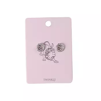 TWINKLE ZODIAC COLLECTION Серьги "Лев"