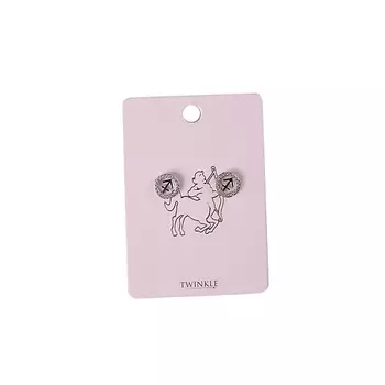 TWINKLE ZODIAC COLLECTION Серьги "Стрелец"