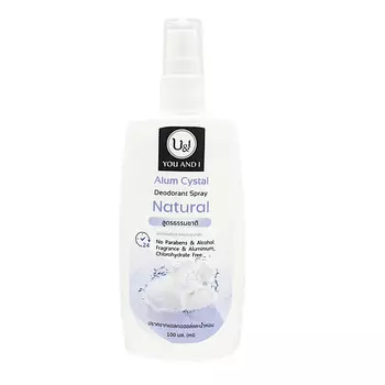 U&amp;I Дезодорант спрей кристаллический натуральный