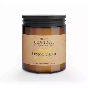 UCANDLES Свеча Lemon Curd Chez Maman VASO 200.0