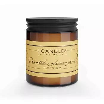 UCANDLES Свеча Oriental Lemongrass Botanique VASO 200.0