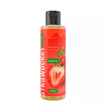 ULTIMABEAUTY Масло для массажа тела и лица с ароматом клубники 200.0