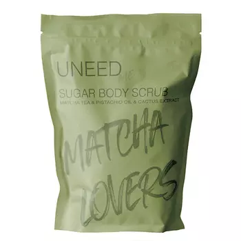 UNEEDME Сахарный скраб для тела MATCHA LOVER'S