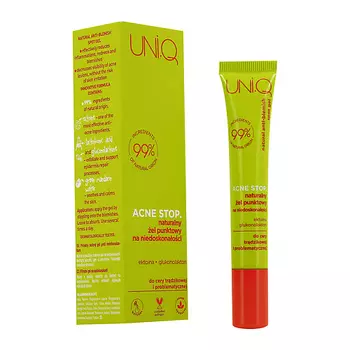 UNI.Q Точечный гель для лица ACNE STOP с эктоином и лактобионовой кислотой 20.0