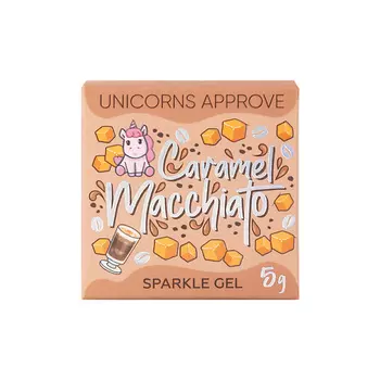 UNICORNS APPROVE Гель-спаркл для лица и тела Coffee Mood