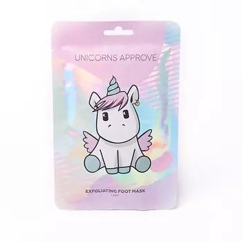 UNICORNS APPROVE Отшелушивающая маска для ног UNICORNS APPROVE