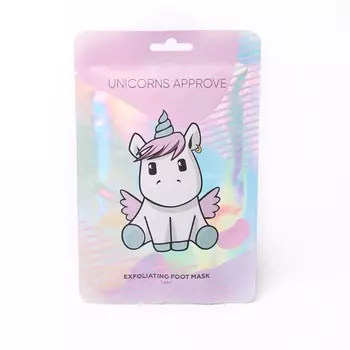 UNICORNS APPROVE Отшелушивающая маска для ног UNICORNS APPROVE