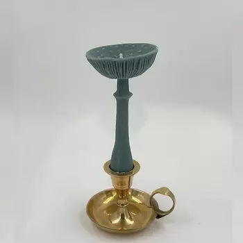 UNIFICATION LOVE Свеча "Гриб Мухомор перезрелый" сизого цвета 1.0