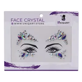 UNIQART Кристаллы для лица UNIQART "Королева сцены"