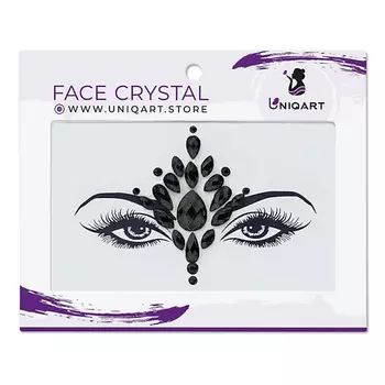 UNIQART Кристаллы для лица UNIQART "Монарх"