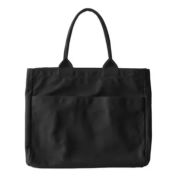 UNIQLO Сумка Cotton Handbag, Shoulder Bag Regular Unisex Black